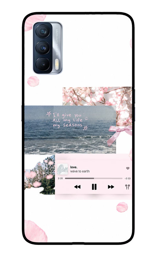 Wave to earth Realme X7 Glass Case