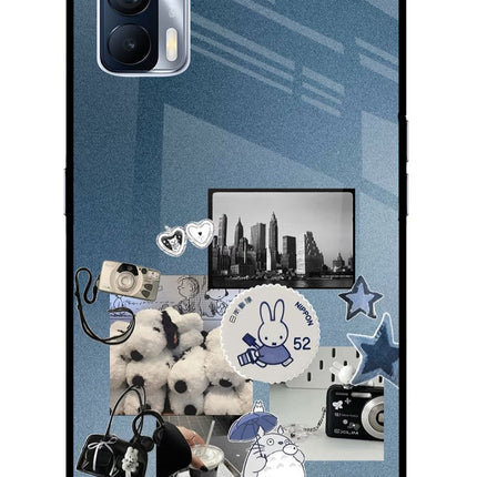 Miffy Realme X7 Glass Case Back Cover by Casekaro