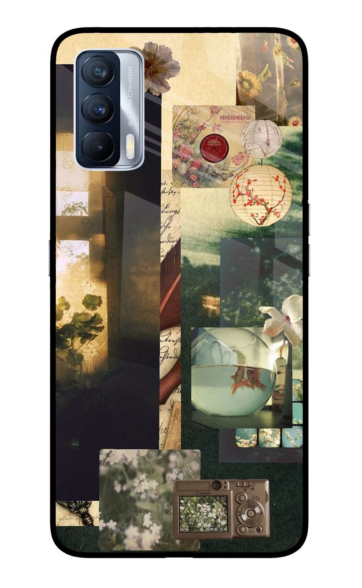 Summer Realme X7 Glass Case