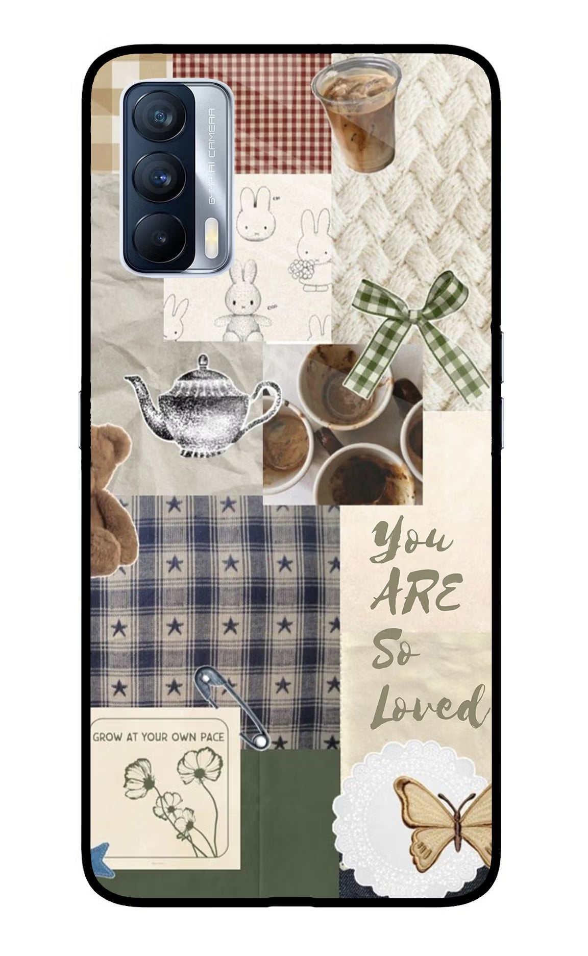 Cookie Realme X7 Glass Case
