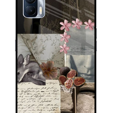 Midnight Sky Realme X7 Glass Case Back Cover by Casekaro