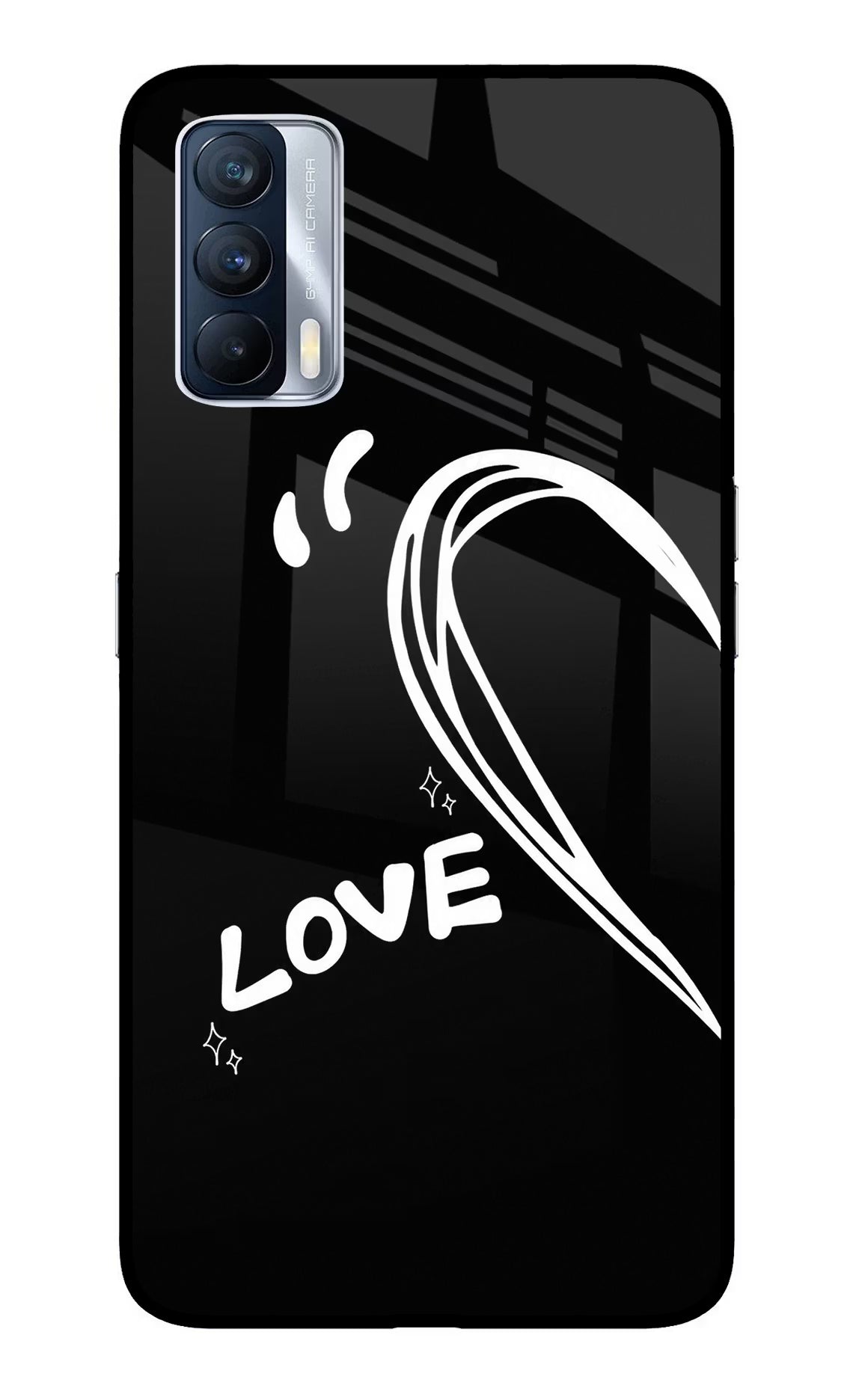 Love Line Realme X7 Glass Case