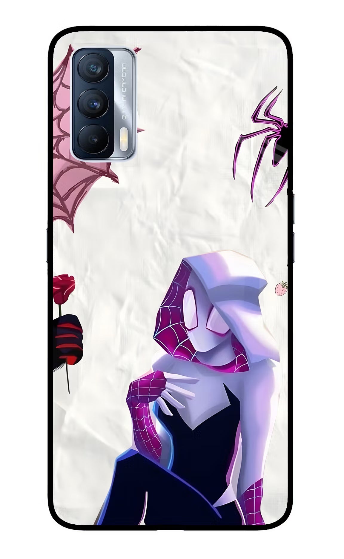 Gwen Verse Realme X7 Glass Case