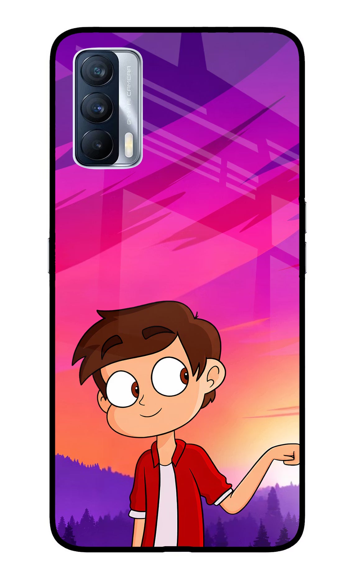 Marco Sunset Realme X7 Glass Case