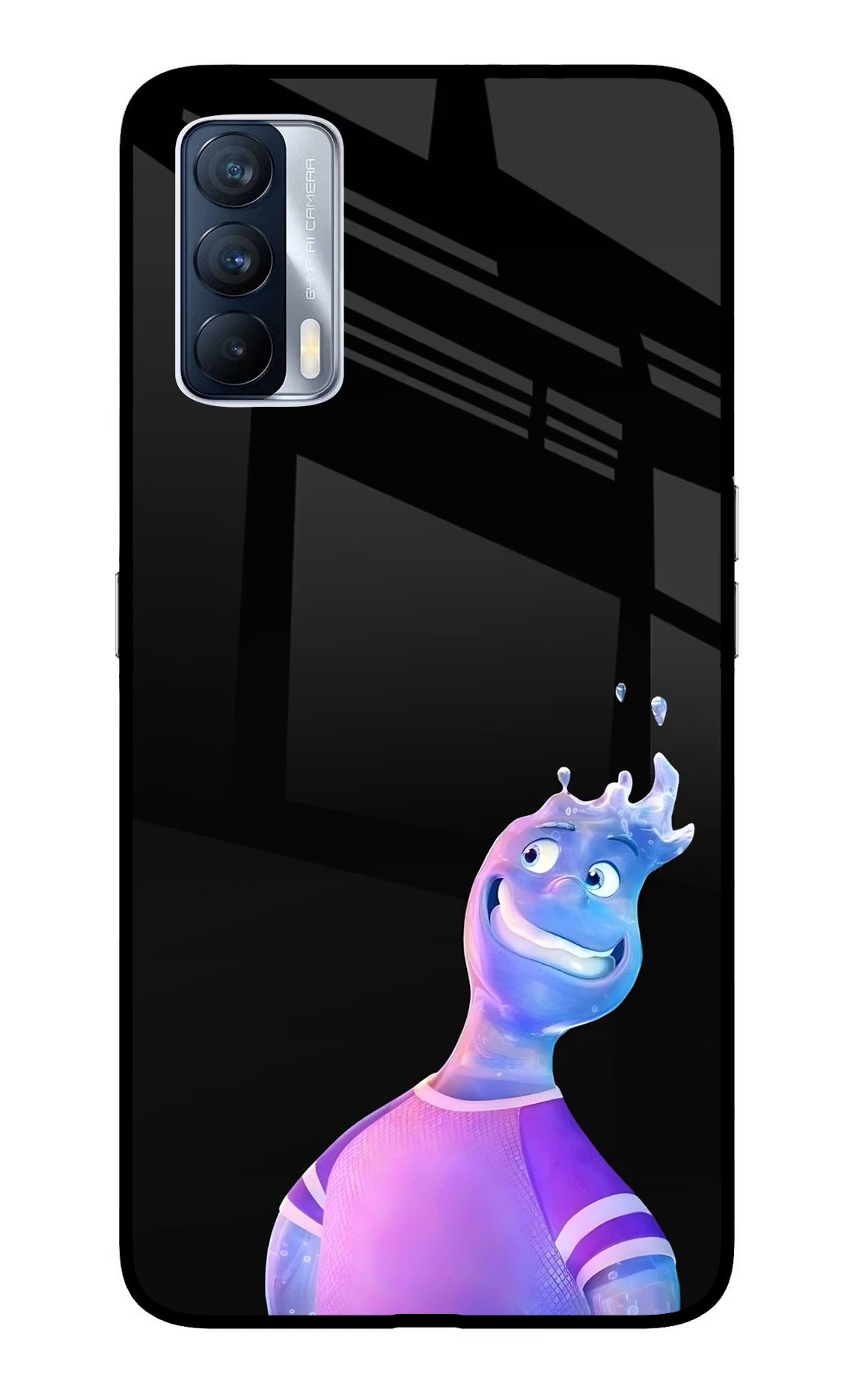 Wade Wave Realme X7 Glass Case