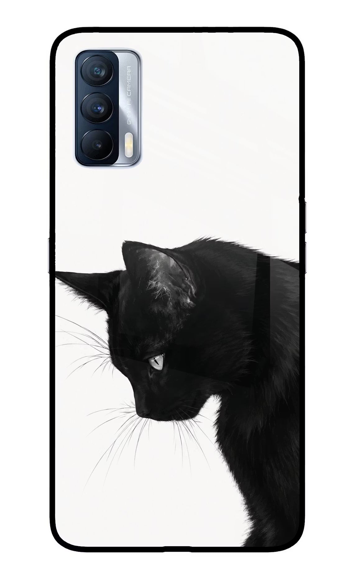 Shadow Gaze Realme X7 Glass Case