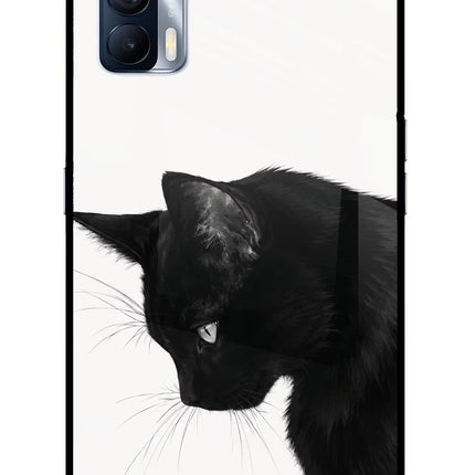 Shadow Gaze Realme X7 Glass Case Back Cover by Casekaro