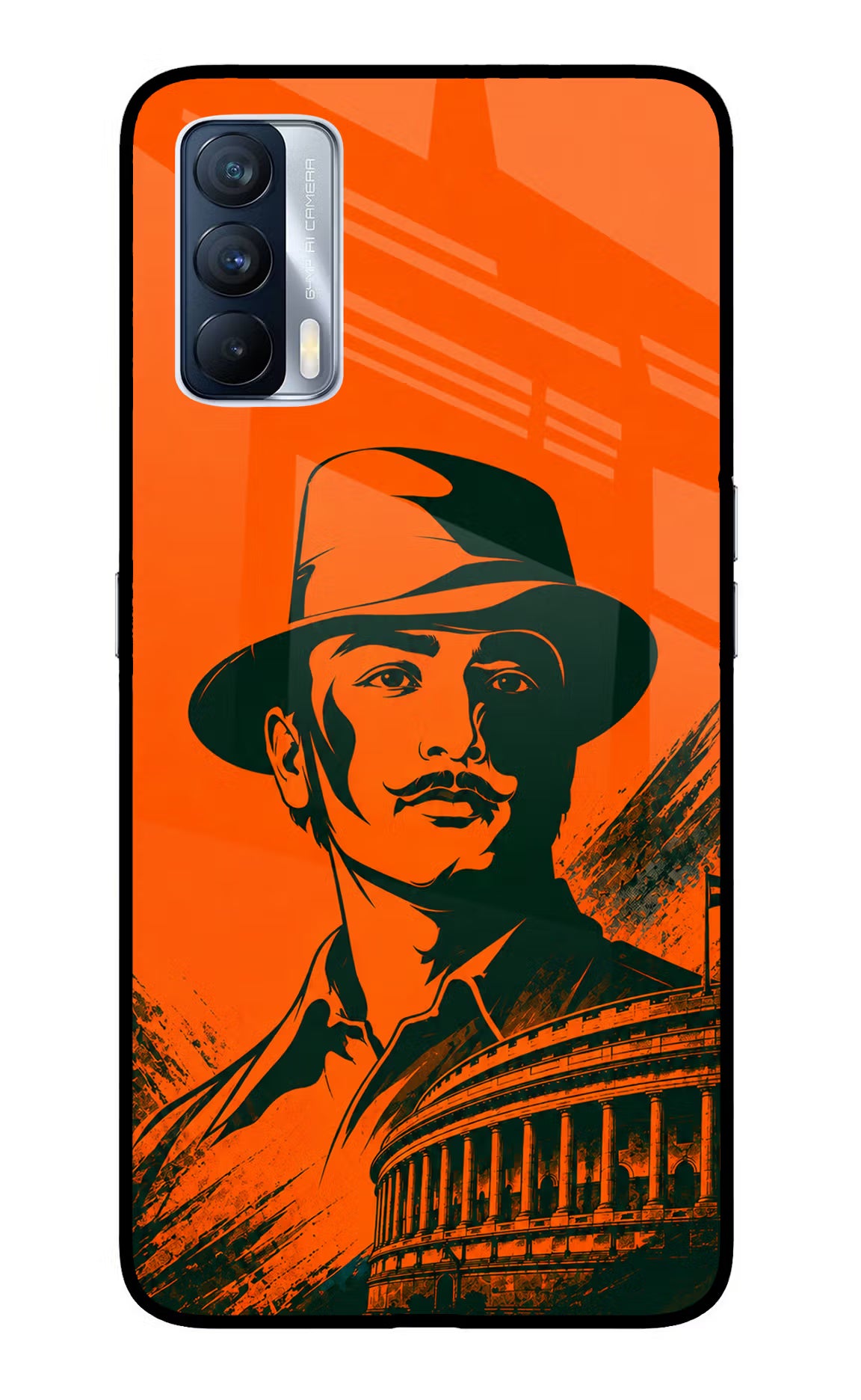 Bhagat Singh Legacy Realme X7 Glass Case