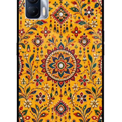 Sunlit Aura Realme X7 Glass Case