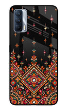 Noir Mehfil Realme X7 Glass Case