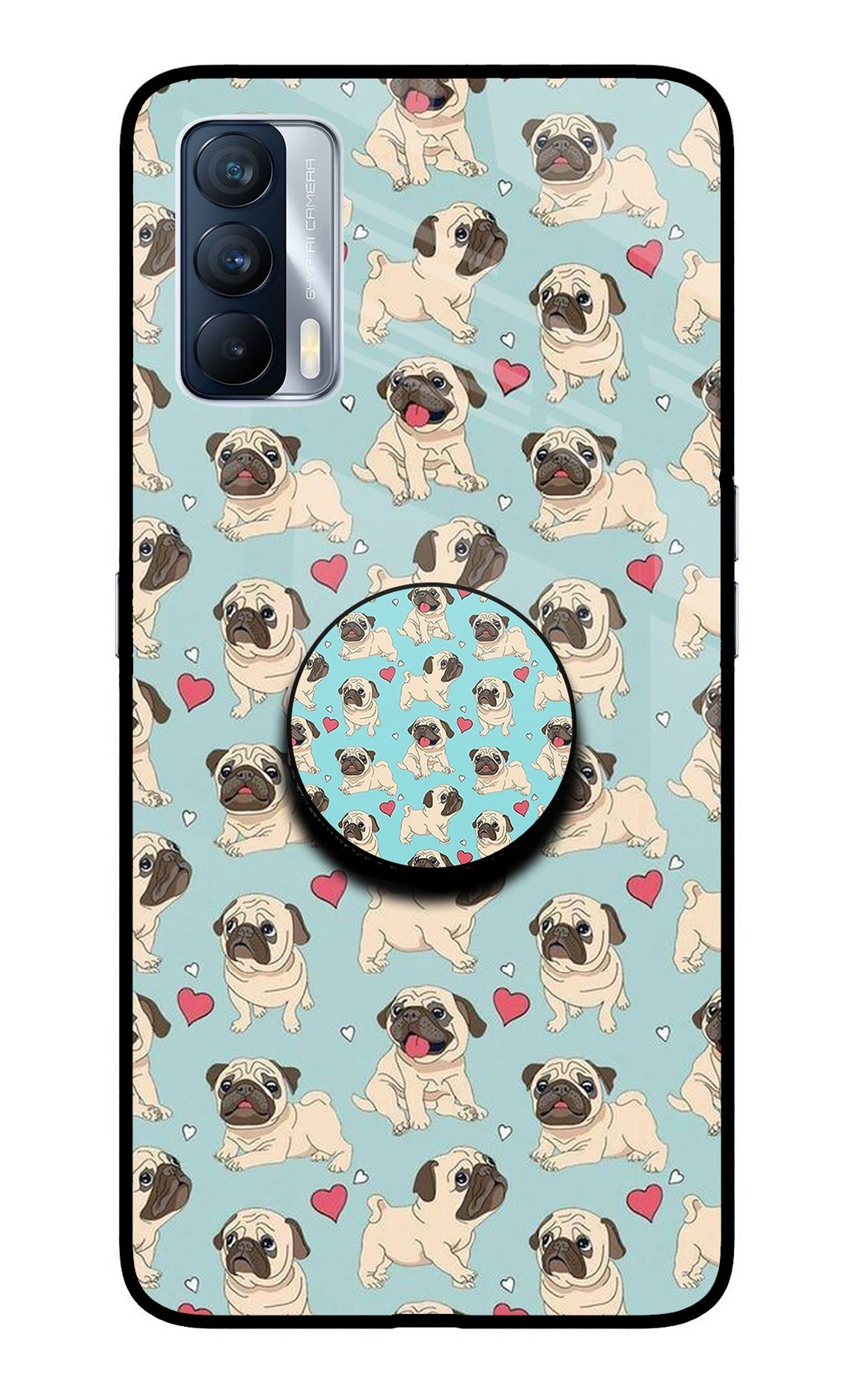 Pug Dog Realme X7 Pop Case