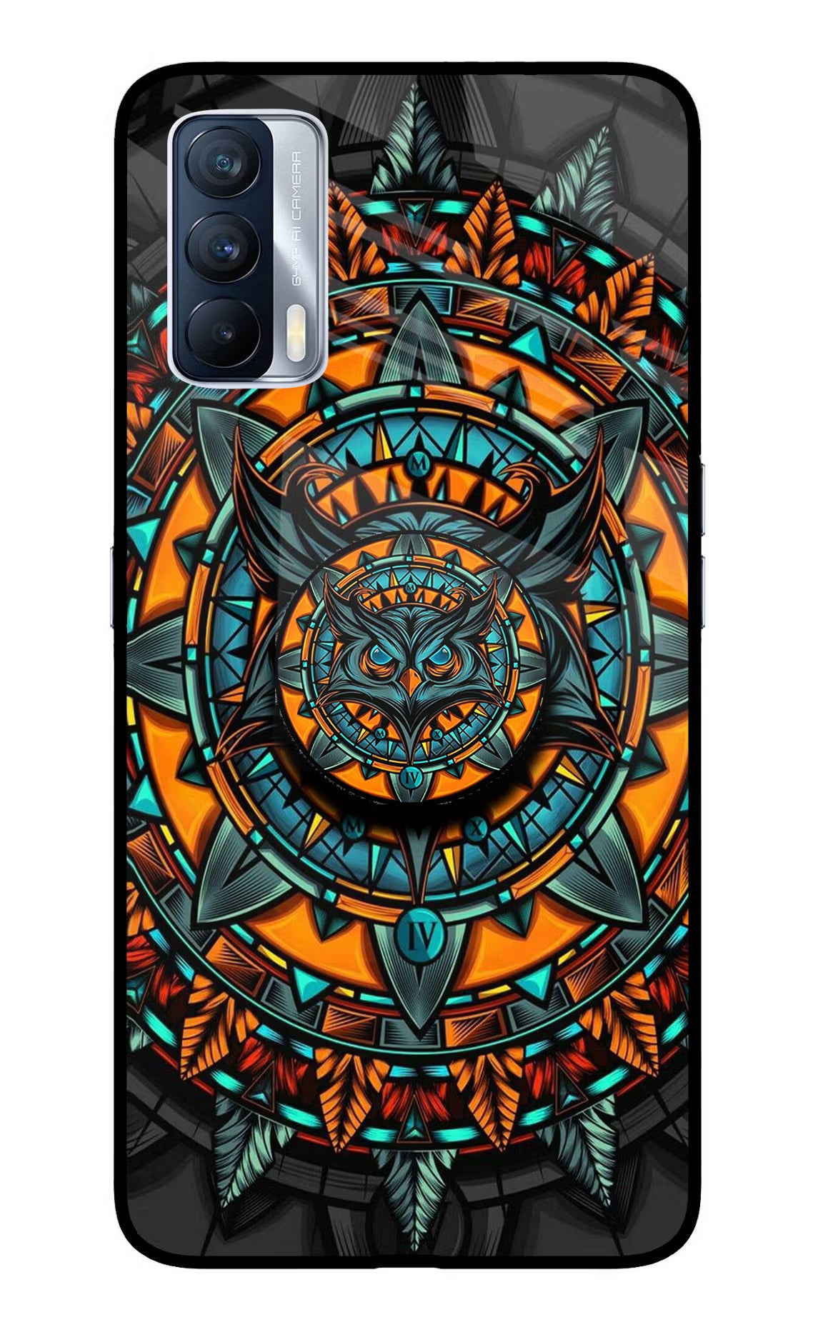 Angry Owl Realme X7 Pop Case by Casekaro