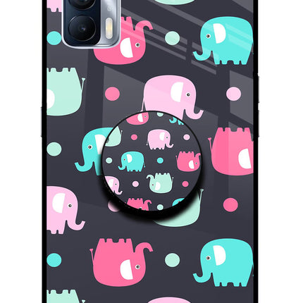 Baby Elephants Realme X7 Pop Case by Casekaro