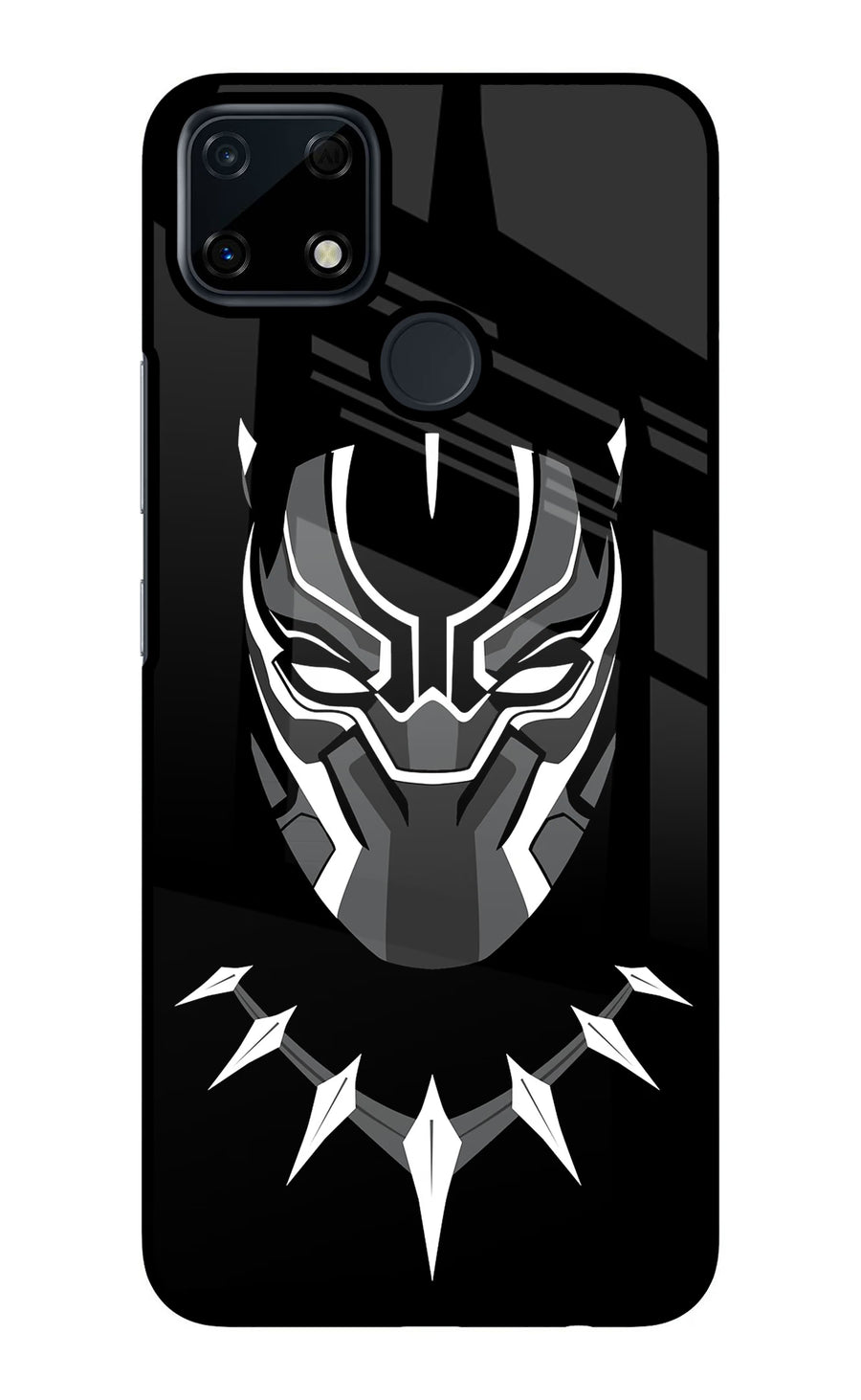 Black Panther Realme Narzo 30A Back Cover, Glass case