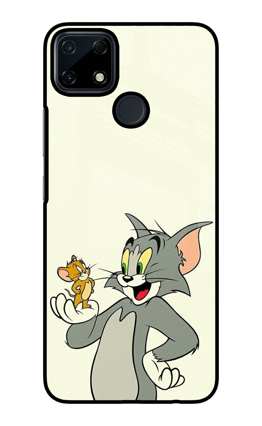 Tom & Jerry Realme Narzo 30A Back Cover, Glass case