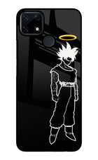 DBS Character Realme Narzo 30A Glass Case Back Cover by Casekaro