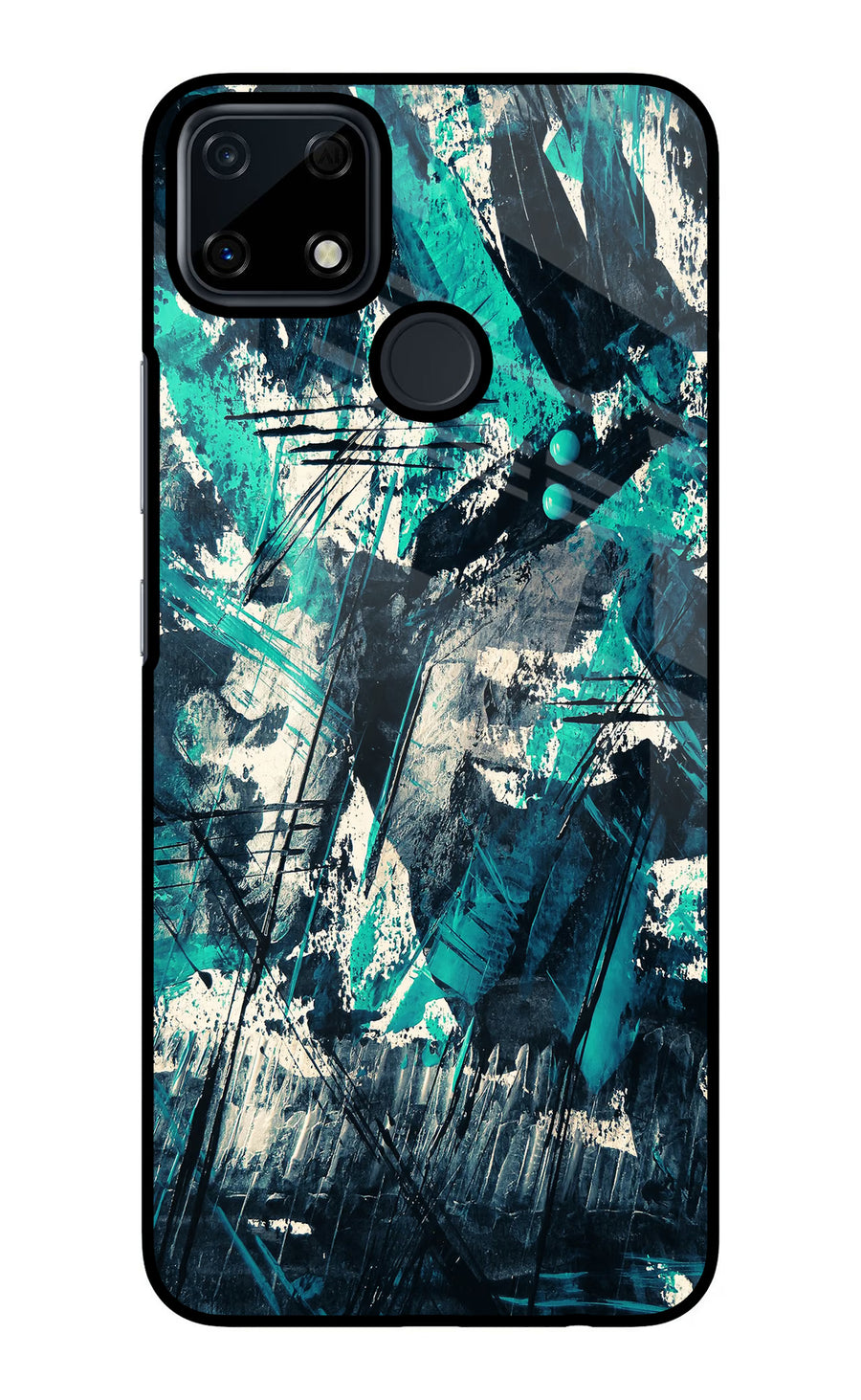 Artwork Realme Narzo 30A Back Cover, Glass case