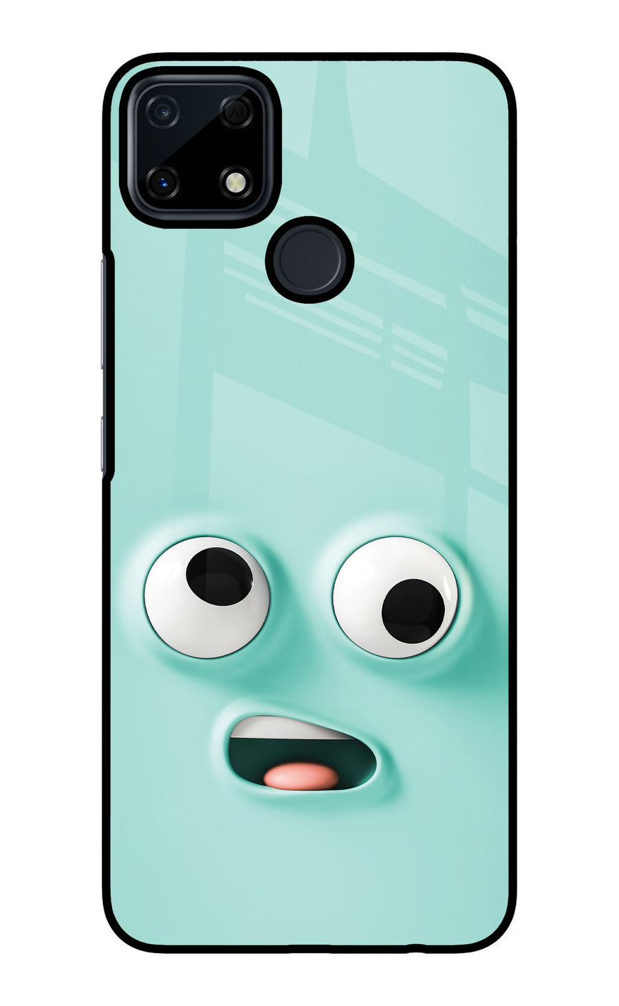 Funny Cartoon Realme Narzo 30A Back Cover, Glass case