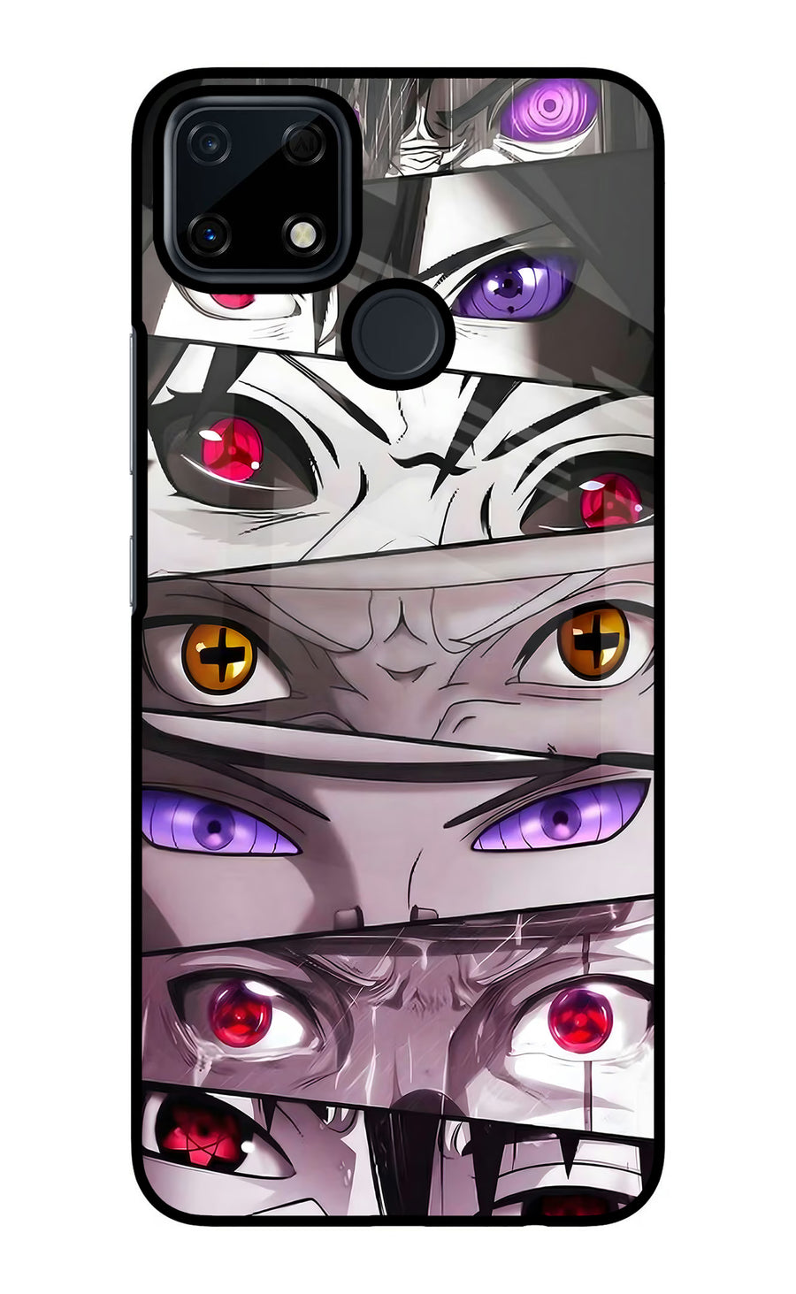 Naruto Anime Realme Narzo 30A Back Cover, Glass case