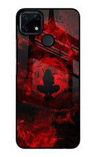 Itachi Uchiha Realme Narzo 30A Glass Case Back Cover by Casekaro