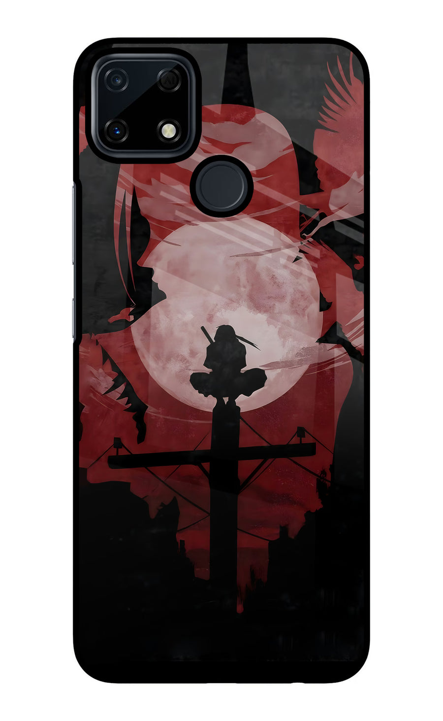 Naruto Anime Realme Narzo 30A Back Cover, Glass case