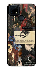 Scorpio Zodiac Realme Narzo 30A Glass Case