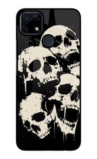 Dead Stack Realme Narzo 30A Glass Case Back Cover by Casekaro