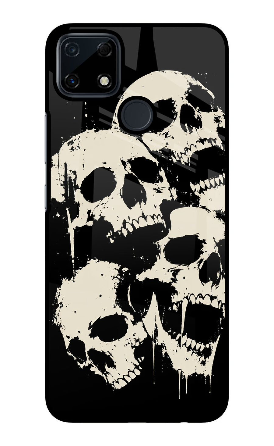 Dead Stack Realme Narzo 30A Back Cover, Glass case