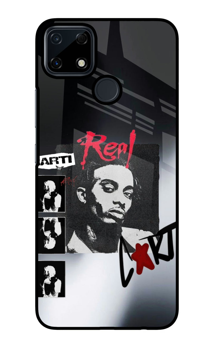 Playboi Carti Realme Narzo 30A Back Cover, Glass case