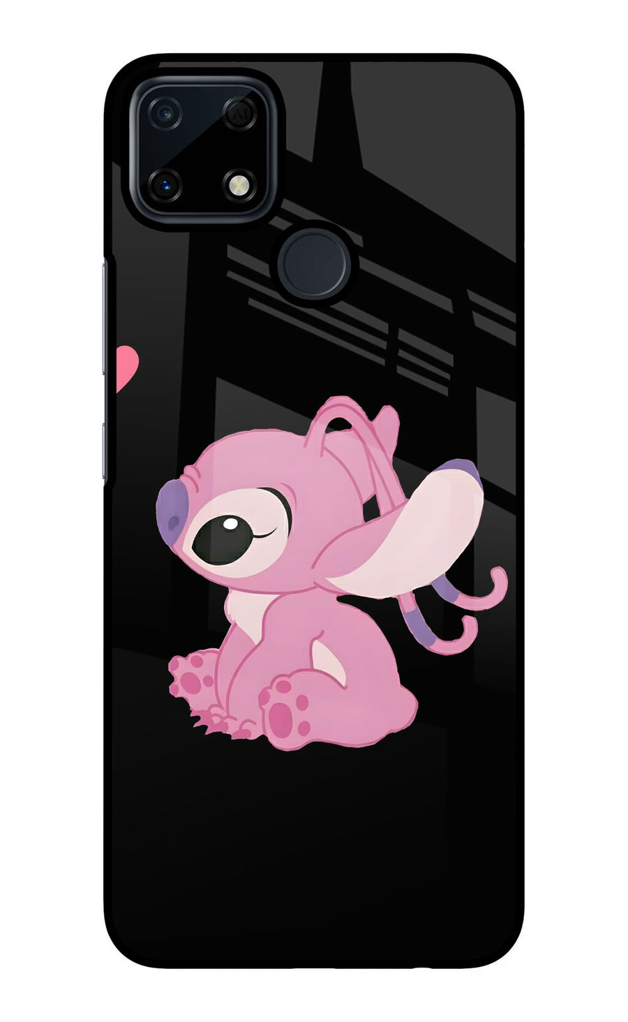 Angel Crush Realme Narzo 30A Back Cover, Glass case
