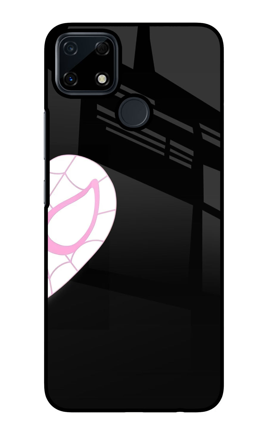 Gwen Mask Realme Narzo 30A Back Cover, Glass case