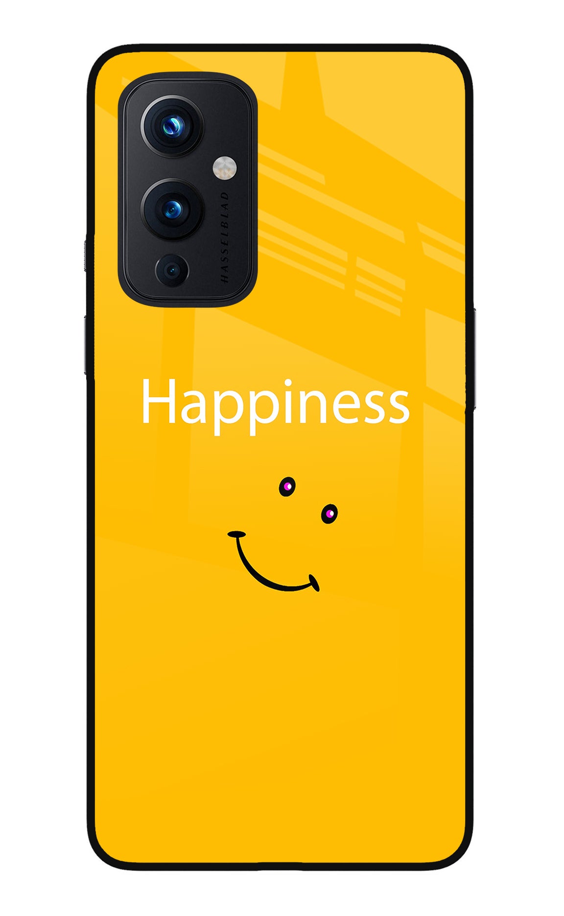 Happiness With Smiley Oneplus 9 Back Cover