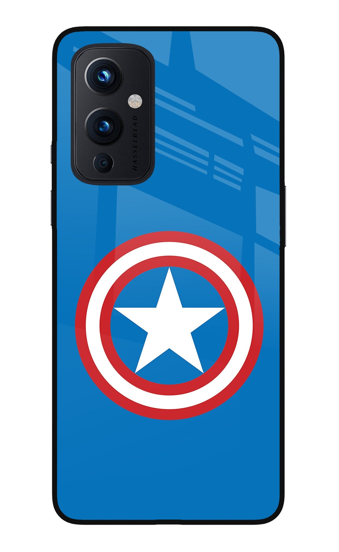 Captain America Logo Oneplus 9 Back Cover