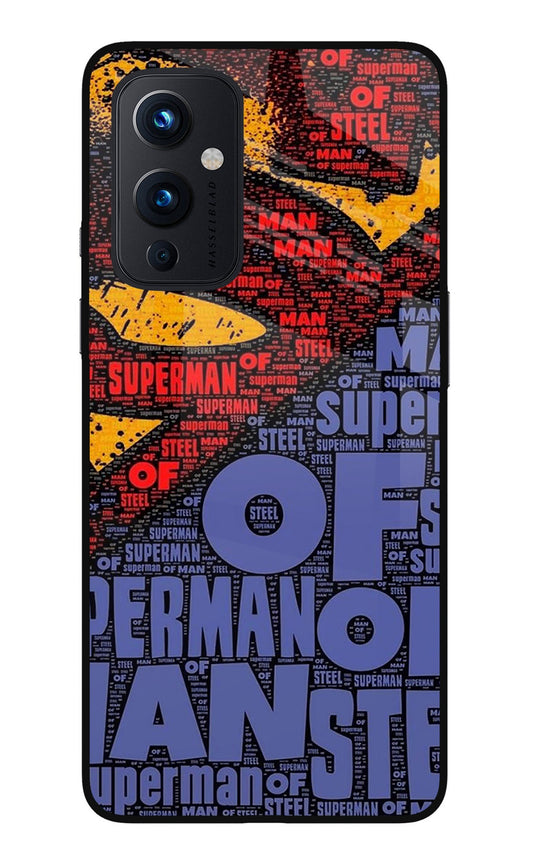 Superman Oneplus 9 Glass Case