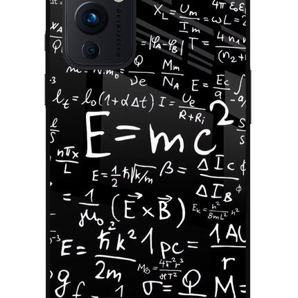 Physics Formula Oneplus 9 Glass Case