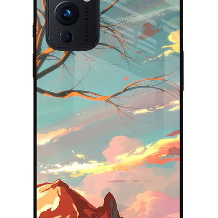 Scenery Oneplus 9 Glass Case