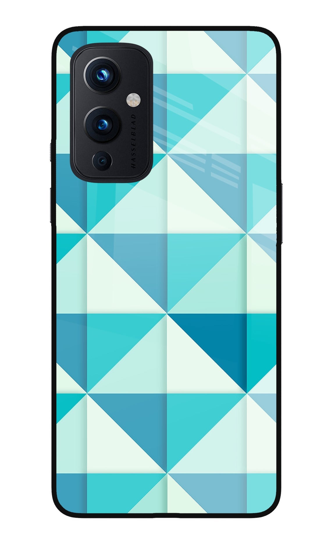 Abstract Oneplus 9 Glass Case