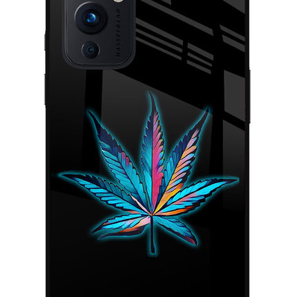 Weed Oneplus 9 Glass Case