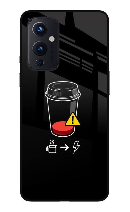 Coffee Oneplus 9 Glass Case