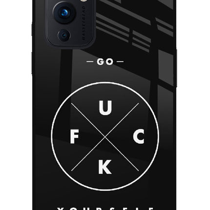 Go Fuck Yourself Oneplus 9 Glass Case