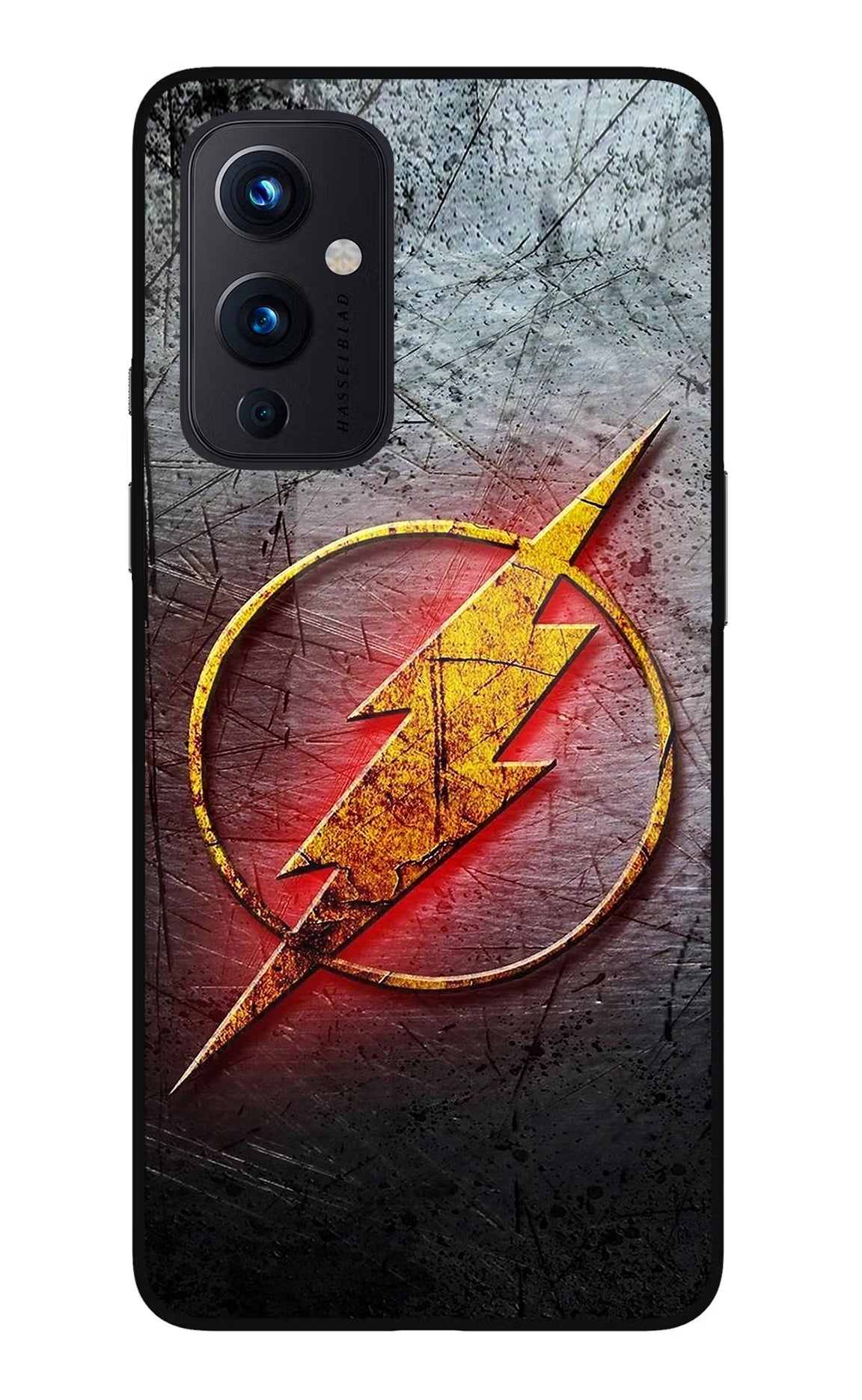 Flash Oneplus 9 Glass Case Back Cover by Casekaro