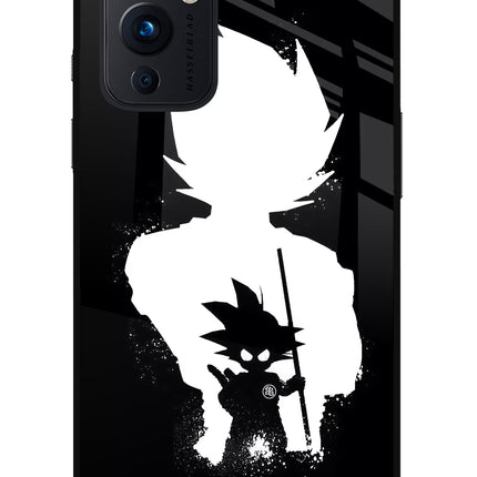 Goku Shadow Oneplus 9 Glass Case