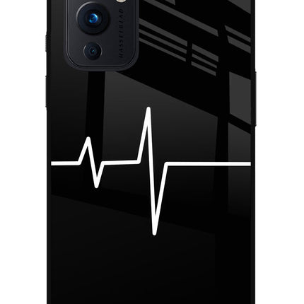 Heart Beats Oneplus 9 Glass Case