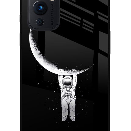 Moon Space Oneplus 9 Glass Case