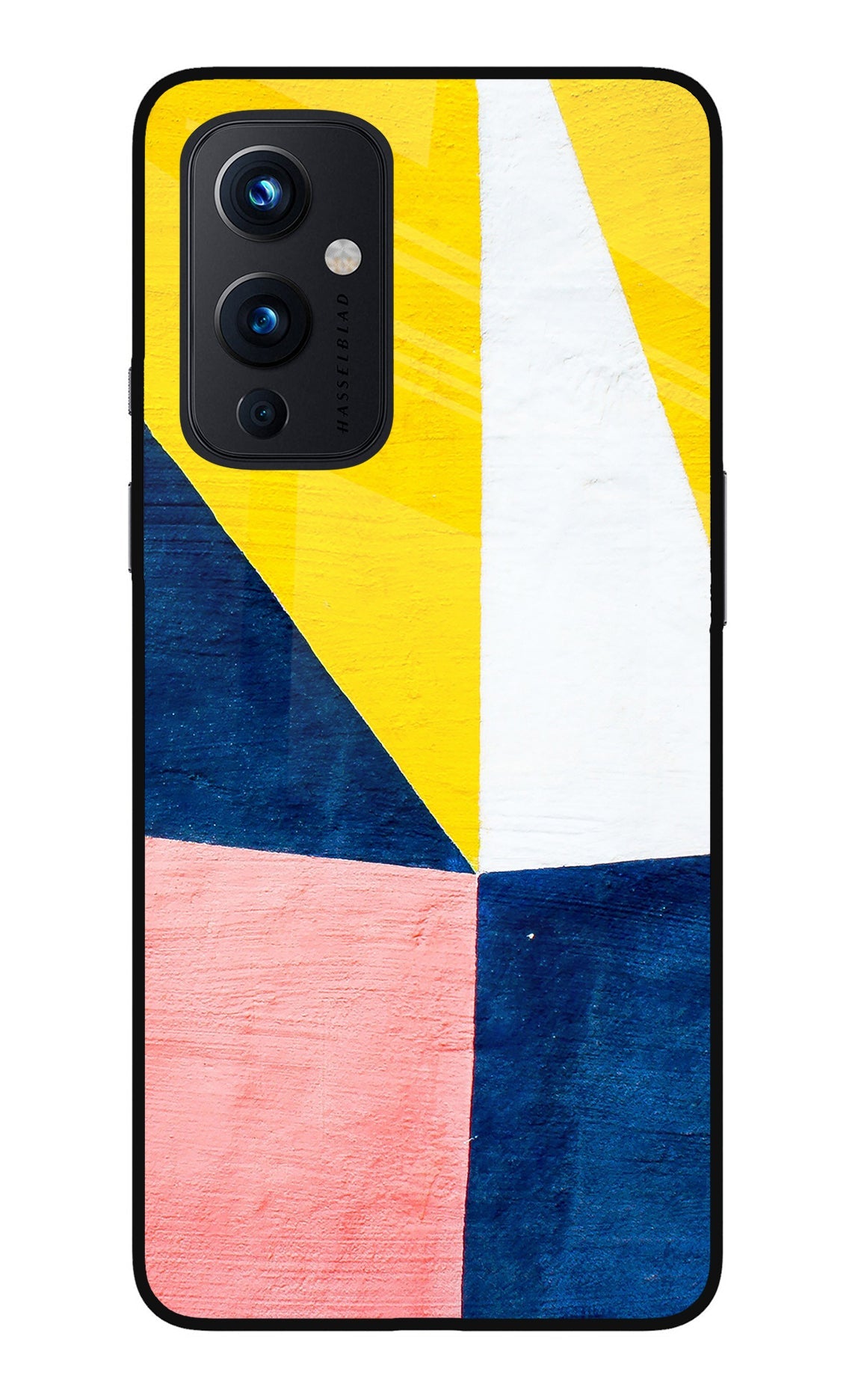 Colourful Art Oneplus 9 Glass Case