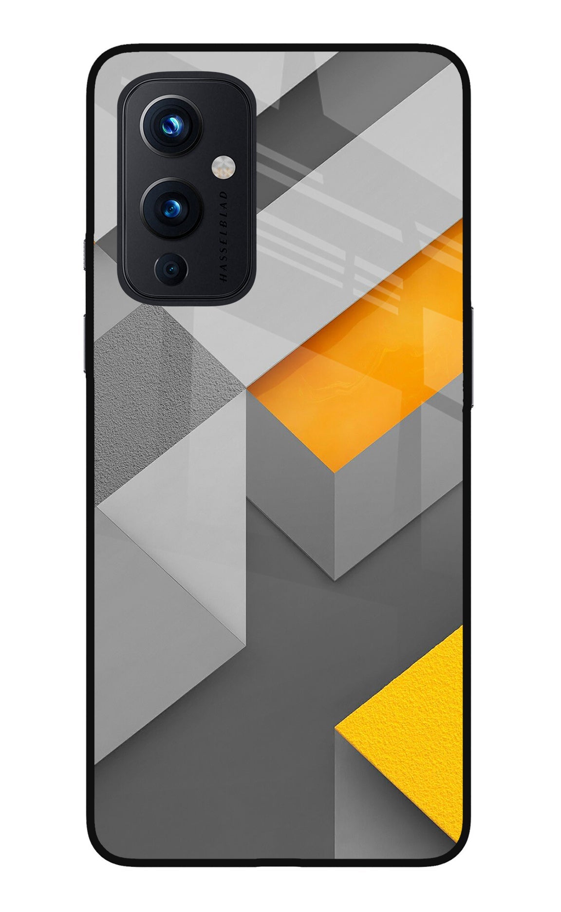 Abstract Oneplus 9 Glass Case