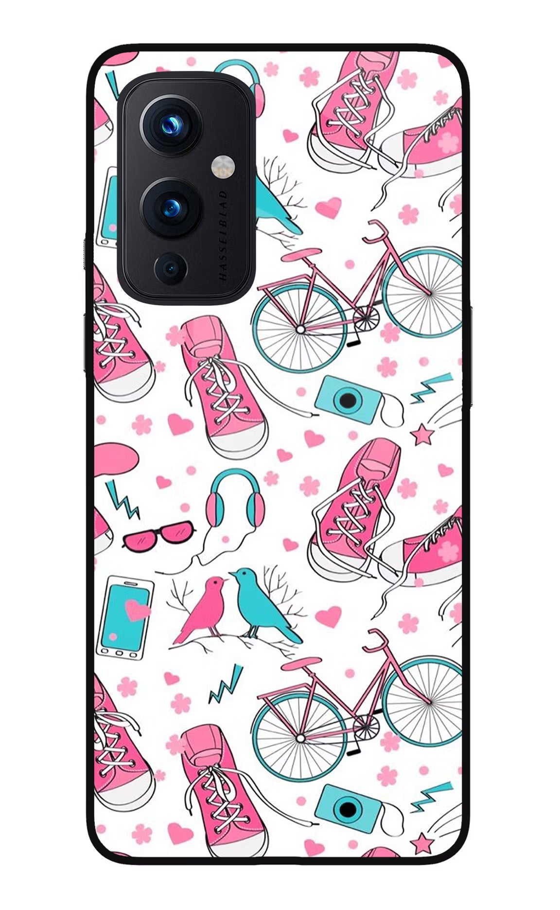 Artwork Oneplus 9 Glass Case Back Cover by Casekaro