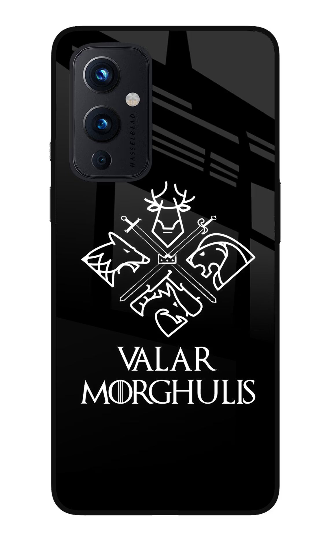 Valar Morghulis | Game Of Thrones Oneplus 9 Glass Case Back Cover by Casekaro