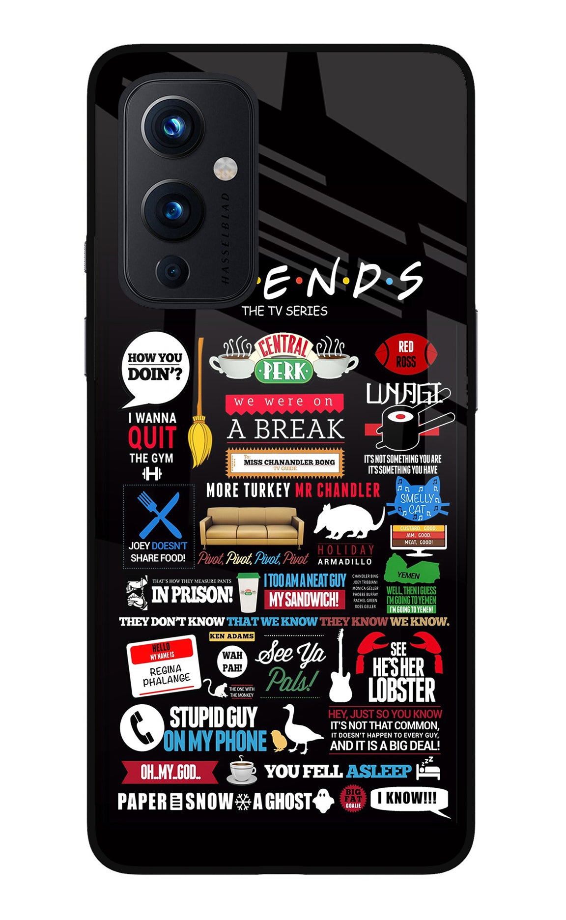 FRIENDS Oneplus 9 Back Cover