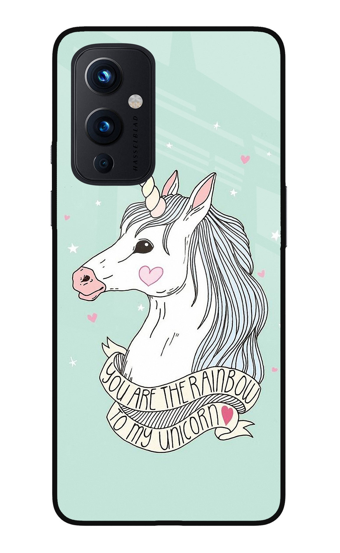 Unicorn Wallpaper Oneplus 9 Glass Case